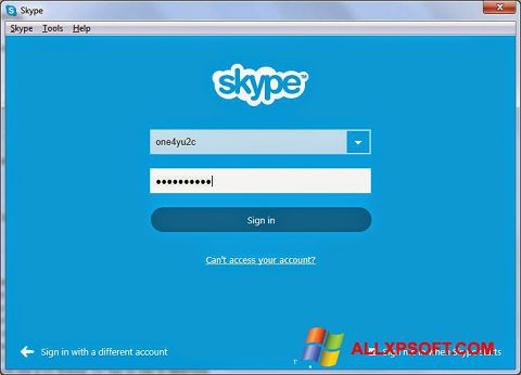 Screenshot Skype Setup Full Windows XP